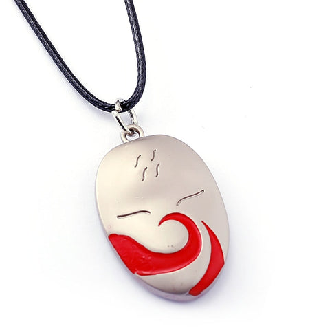 Naruto Haku`s Mask Necklace