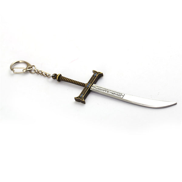 One Piece Juracule Dracule Mihawk`s Sword Keychain