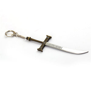 One Piece Juracule Dracule Mihawk`s Sword Keychain