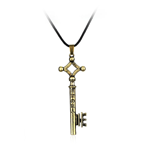 Attack On Titan Eren Key Necklace