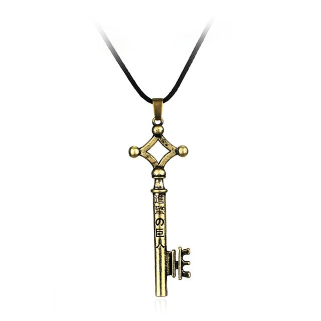 Attack On Titan Eren Key Necklace